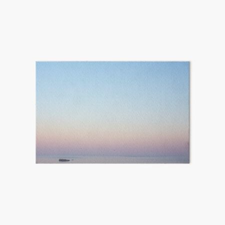Sunset at Sea Art Board Print