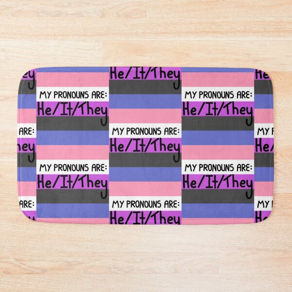Item preview, Genderfluid he it they designed and sold by AmIAnAngelYet.