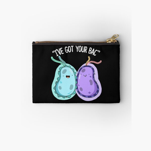 Item preview, I've Got Your Bac Funny Bacteria Puns (Dark BG) designed and sold by punnybone.