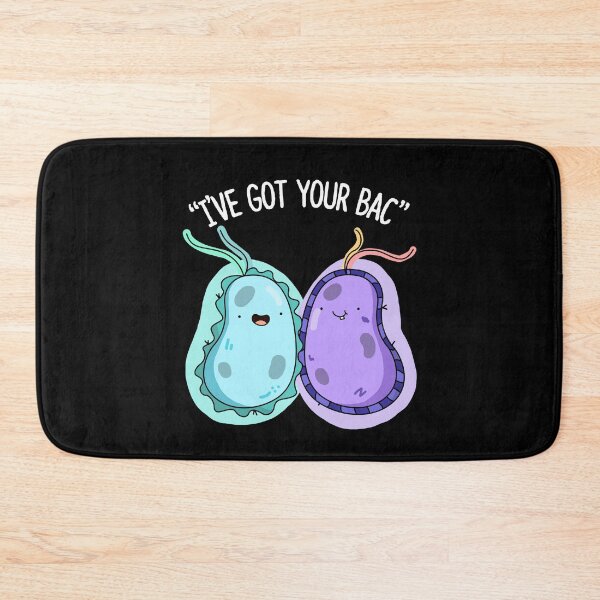 Item preview, I've Got Your Bac Funny Bacteria Puns (Dark BG) designed and sold by punnybone.