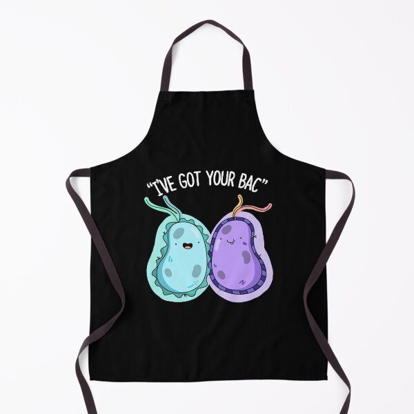 Item preview, I've Got Your Bac Funny Bacteria Puns (Dark BG) designed and sold by punnybone.
