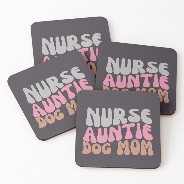 Item preview, Nurse Auntie Dog Mom designed and sold by SunfullyYours.