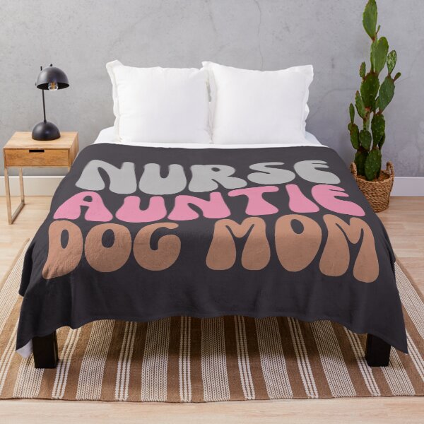 Item preview, Nurse Auntie Dog Mom designed and sold by SunfullyYours.