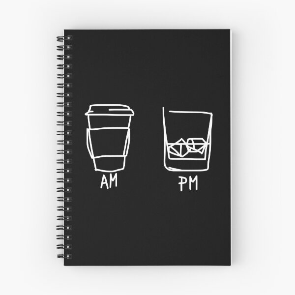 Item preview, AM PM Funny Coffee And Wine Time Men Women Gift designed and sold by Big Twelve.