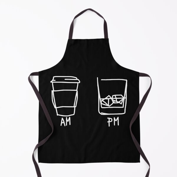 Item preview, AM PM Funny Coffee And Wine Time Men Women Gift designed and sold by Big Twelve.
