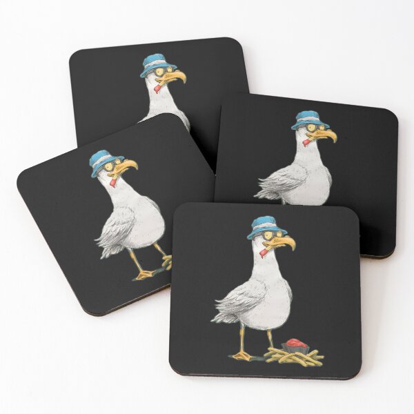 Item preview, Seagull with fries Classic  designed and sold by mzansidagmoc.
