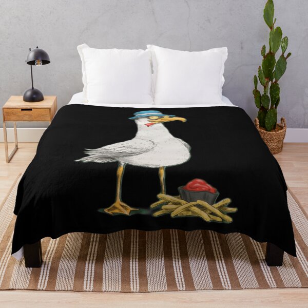 Item preview, Seagull with fries Classic  designed and sold by mzansidagmoc.