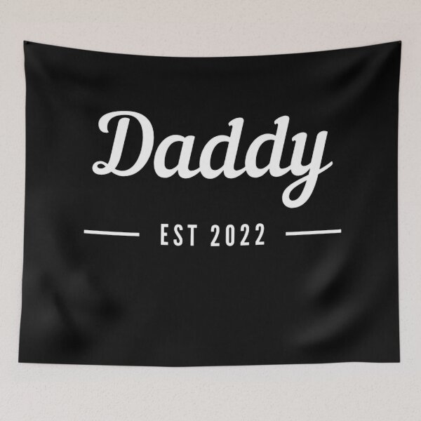 Item preview, Daddy, Dad, daddy est 2022 designed and sold by Aysa Galaxy.