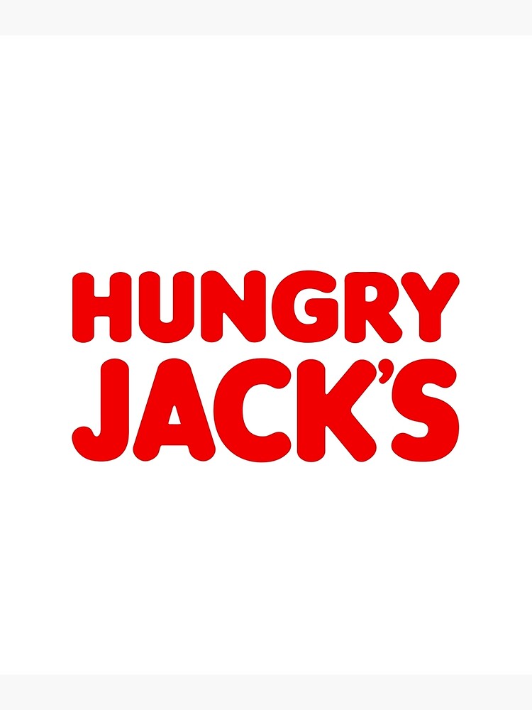 Hungry Jacks Restaurant Logo Poster For Sale By Carlespu Redbubble