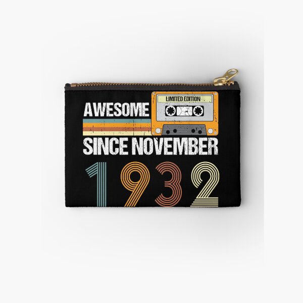 Item preview, Awesome Since November 1932 | 90th Birthday Gifts | 90 Years Old Gifts designed and sold by AMINE  ★★★★★.