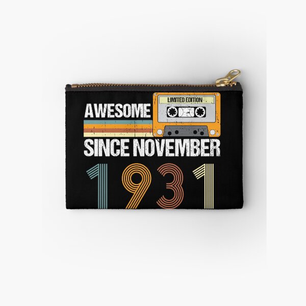 Item preview, Awesome Since November 1931 | 91th Birthday Gifts | 91 Years Old Gifts designed and sold by AMINE  ★★★★★.