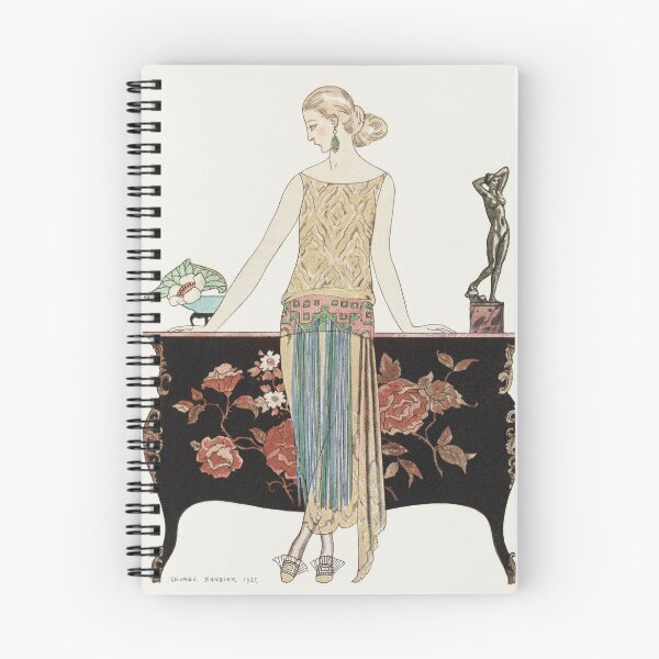 Item preview, Rosalinde vintage fashion illustration by George Barbier  designed and sold by lucyshome.