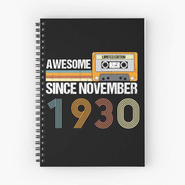 Item preview, Awesome Since November 1930 | 92th Birthday Gifts | 92 Years Old Gifts designed and sold by AMINE  ★★★★★.