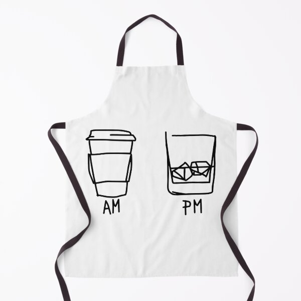 Item preview, AM PM Funny Coffee And Wine Time Men Women Gift designed and sold by Big Twelve.