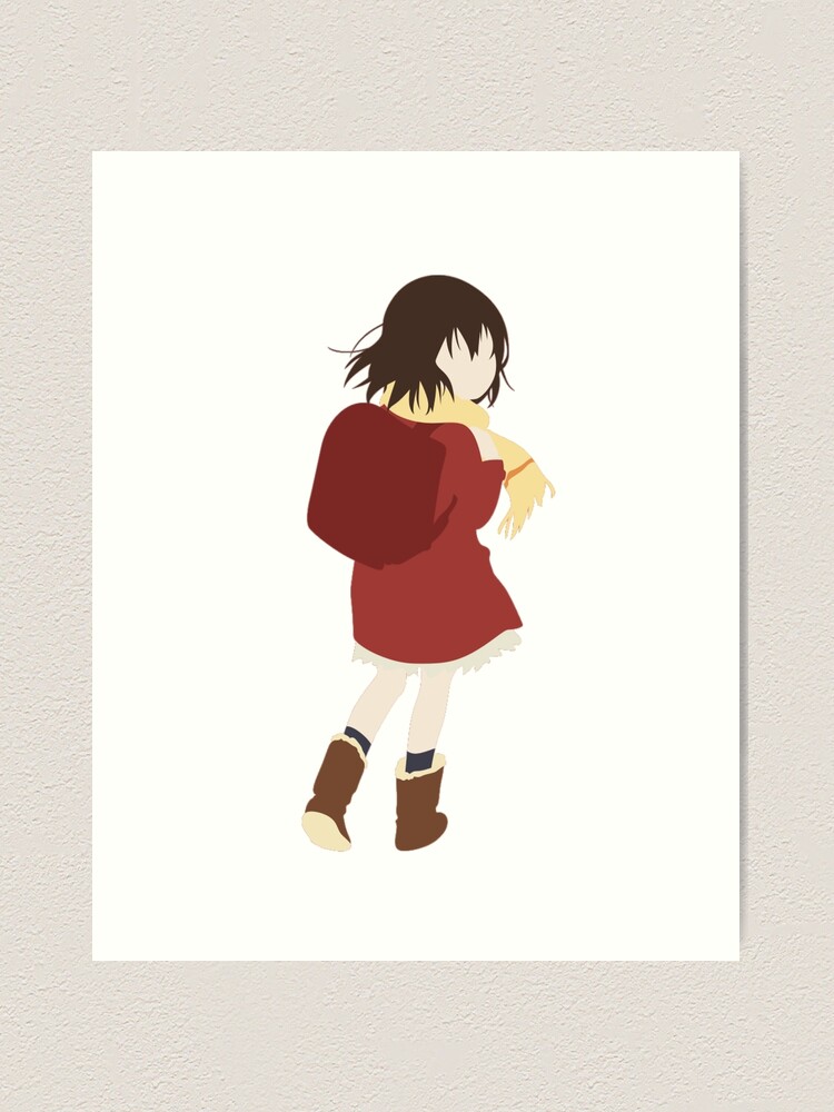 Erased Anime Characters Silhouette - Satoru Fujinuma x Kayo Hinazuki -  Animangapoi Fanart | Art Board Print