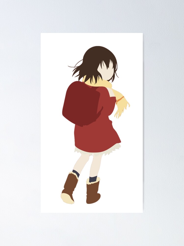 erased anime characters blue satoru fujinuma red kayo hinazuki yellow kenya  kobayashi bokumachi kanji fanart Magnet for Sale by Animangapoi