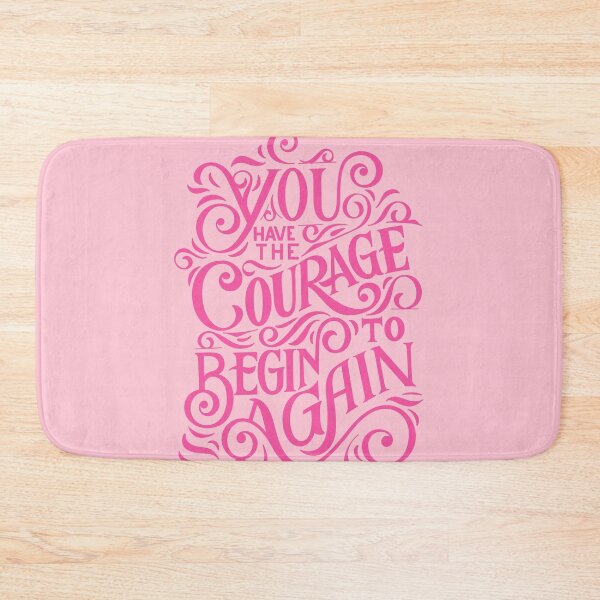 Item preview, You have the courage pink designed and sold by DigitalArt BoutiqueRS.