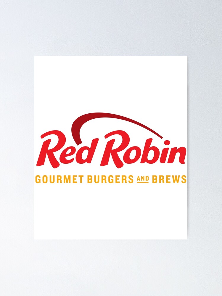 "red robin restaurant logo" Poster for Sale by Carlespu Redbubble