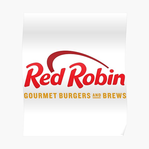 "red robin restaurant logo" Poster for Sale by Carlespu Redbubble