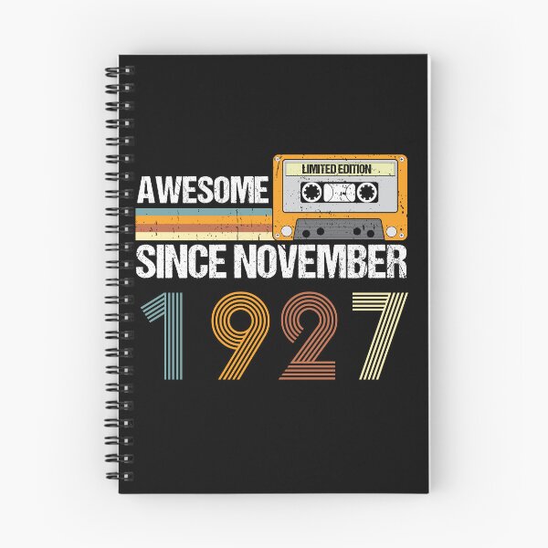 Item preview, Awesome Since November 1927 | 95th Birthday Gifts | 95 Years Old Gifts designed and sold by AMINE  ★★★★★.