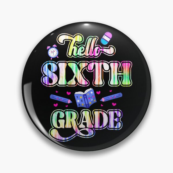 Item preview, Hello Sixth Grade Team 6th Grade Back To School Teacher Student designed and sold by TrenddyArts.