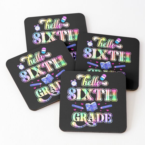 Item preview, Hello Sixth Grade Team 6th Grade Back To School Teacher Student designed and sold by TrenddyArts.