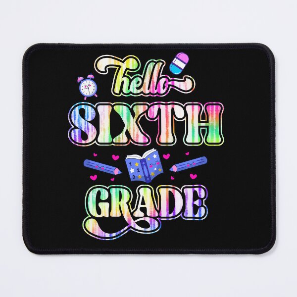 Item preview, Hello Sixth Grade Team 6th Grade Back To School Teacher Student designed and sold by TrenddyArts.