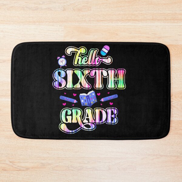 Item preview, Hello Sixth Grade Team 6th Grade Back To School Teacher Student designed and sold by TrenddyArts.