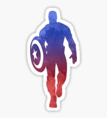 Hero Inspired Silhouette Sticker
