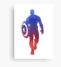 Hero Inspired Silhouette Canvas Print