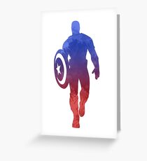 Hero Inspired Silhouette Greeting Card