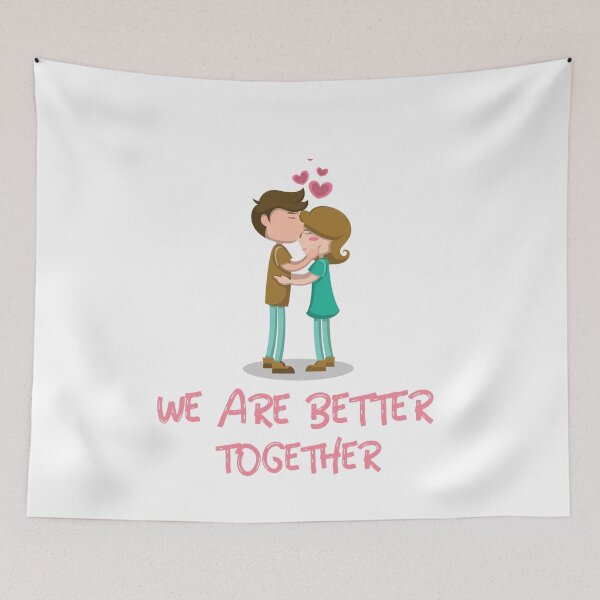 Item preview, WE ARE BETTER TOGETHER designed and sold by Jas Artist.