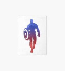Hero Inspired Silhouette Art Board