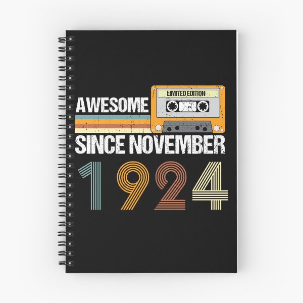 Item preview, Awesome Since November 1924 | 98th Birthday Gifts | 98 Years Old Gifts designed and sold by AMINE  ★★★★★.