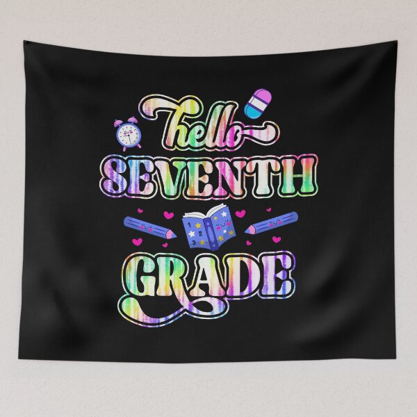 Item preview, Hello Seventh Grade Team 7th Grade Back To School Teacher Student designed and sold by TrenddyArts.