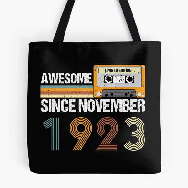 Item preview, Awesome Since November 1923 | 99th Birthday Gifts | 99 Years Old Gifts designed and sold by AMINE  ★★★★★.