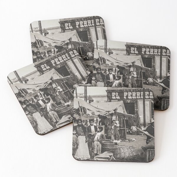 Item preview, Guadalupe Market, Mexico City, Mexico 1906 designed and sold by lobodelnoir.