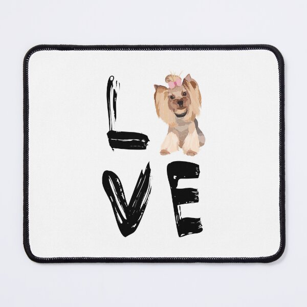Item preview, Show off your love for your Yorkie with our "Yorkie love" humour t-shirts. Perfect for any dog lover. designed and sold by SERGEY OVCHARUK.