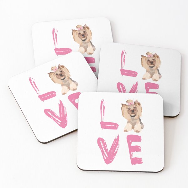 Item preview, Show off your love for your Yorkie with our "Yorkie love" humour t-shirts. Perfect for any dog lover. designed and sold by SERGEY OVCHARUK.