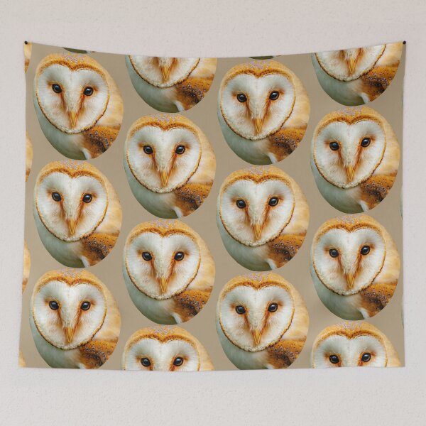 Item preview, The Face of a Barn Owl designed and sold by Dalyndigital Photography.
