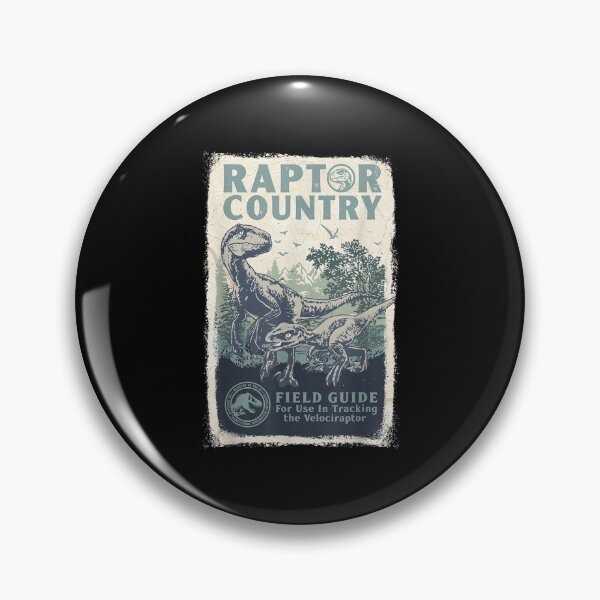 Item preview, Velociraptor Raptor Country Poster designed and sold by TarynAbbott.