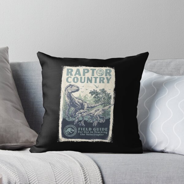 Item preview, Velociraptor Raptor Country Poster designed and sold by TarynAbbott.