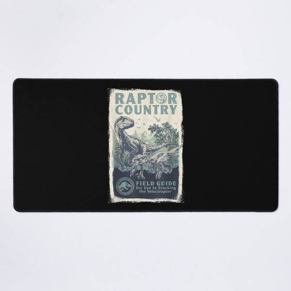 Item preview, Velociraptor Raptor Country Poster designed and sold by TarynAbbott.