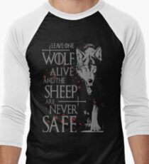 Thrones wolf t-shirt best quote Men's Baseball ¾ T-Shirt