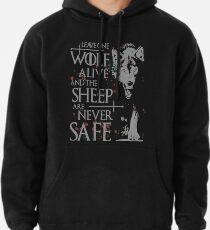 Thrones wolf t-shirt best quote Pullover Hoodie