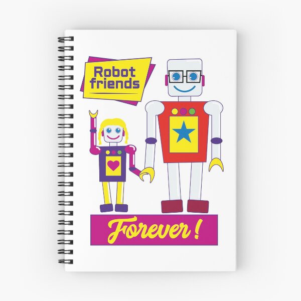 Item preview, Robot Friends Forever! designed and sold by ScottCarey.
