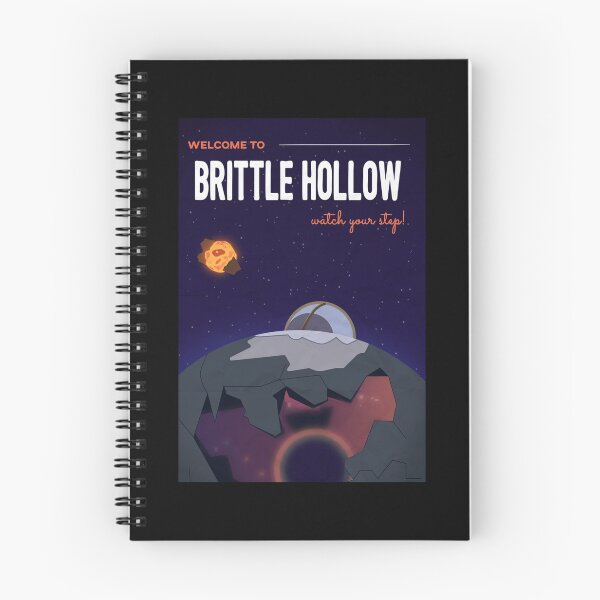 Item preview, Brittle Hollow Travel Poster Poster designed and sold by mlqeva.