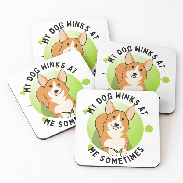 Artikelvorschau, Hundeliebhaber-lustiges Geschenk Mein Hund zwinkert mir manchmal zu entworfen und verkauft von byrne-ma.