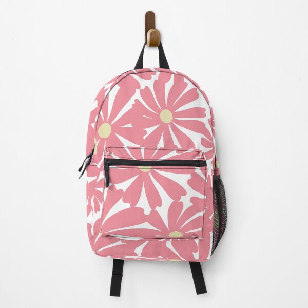 Item preview, Pink and Soft Yellow Mod Prints Floral designed and sold by meggydesigns.