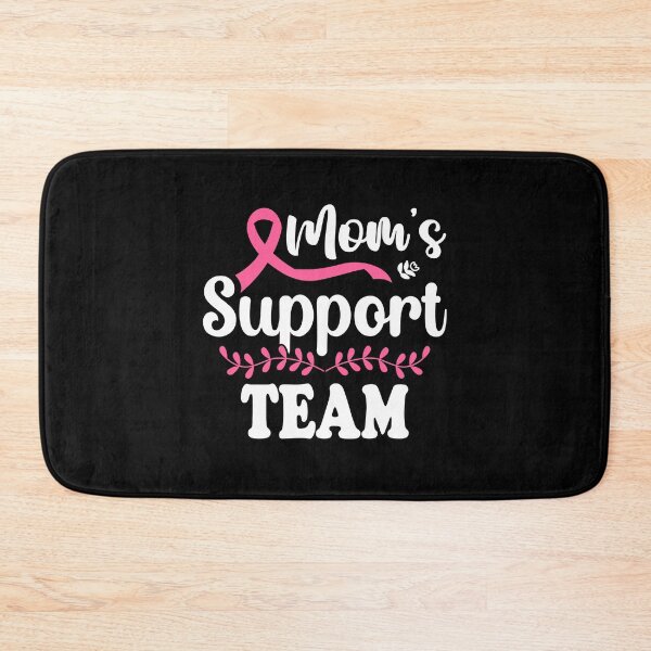 Item preview, Moms Support Team Survivor breast cancer fighting designed and sold by BELASKRI STORE.